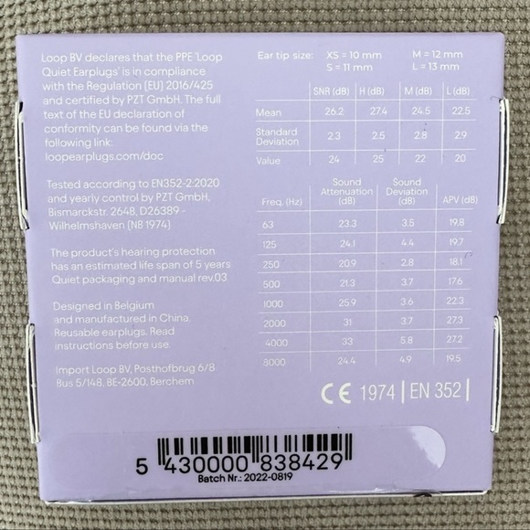 Loop Earplugs Quiet in Essence Black - Picture 6 of 6